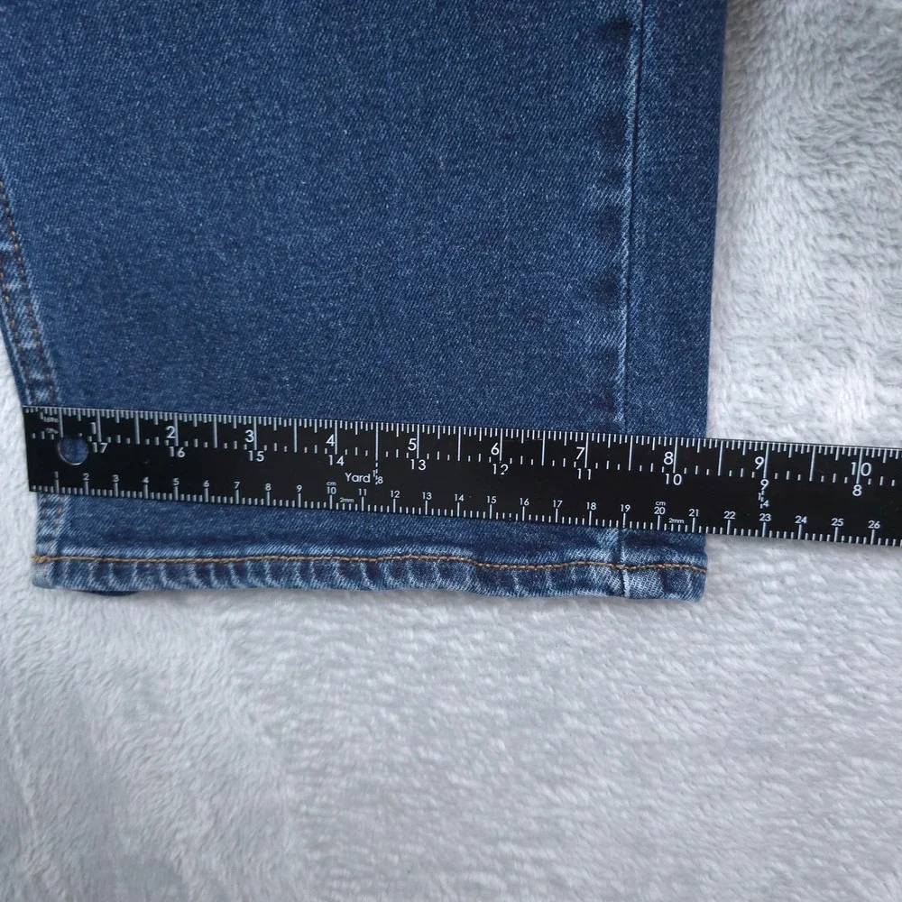 Old Navy Straight Leg Jeans Mens 40x32 Blue Built-In Flex Denim Minimalist